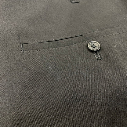 【中古品】【メンズ】 YOHJI YAMAMOTO POUR HOMME ヨウジヤマモトプールオム H0-P55-100 WOOL GABARDINE HEMBELT PANTS ウール ギャバジン ヘムベルト パンツ ボトムス ズボン 151-260914-cs-09-izu サイズ：2 カラー：ブラック 万代Net店
