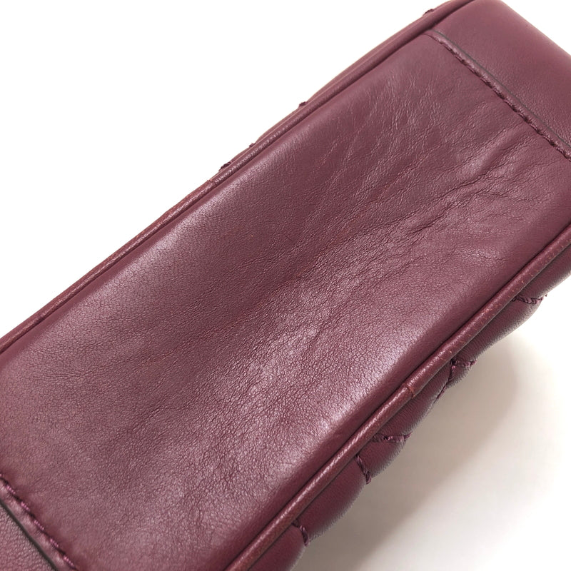 【現状渡し品】【レディース】 MICHAEL KORS マイケルコース 32F1GJ6M2L JET SET カメラバッグ ショルダーバッグ 鞄 188-260810-rs-05-fur カラー：ダークベリー 万代Net店