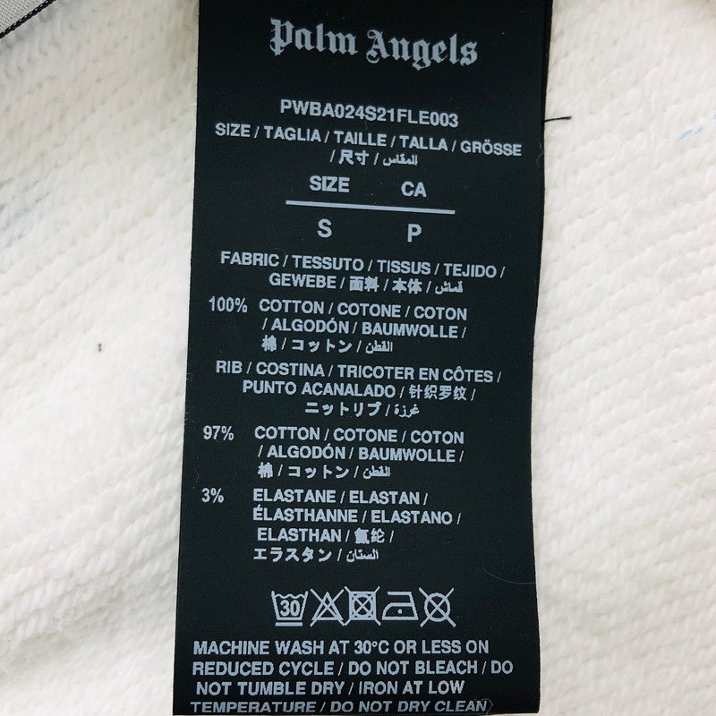 【中古品】【メンズ】 Palm Angels パームエンジェルス スウェット トレーナー 長袖 トップス 141-250204-hn-01-fur サイズ：S カラー：ブルー系/ホワイト 万代Net店