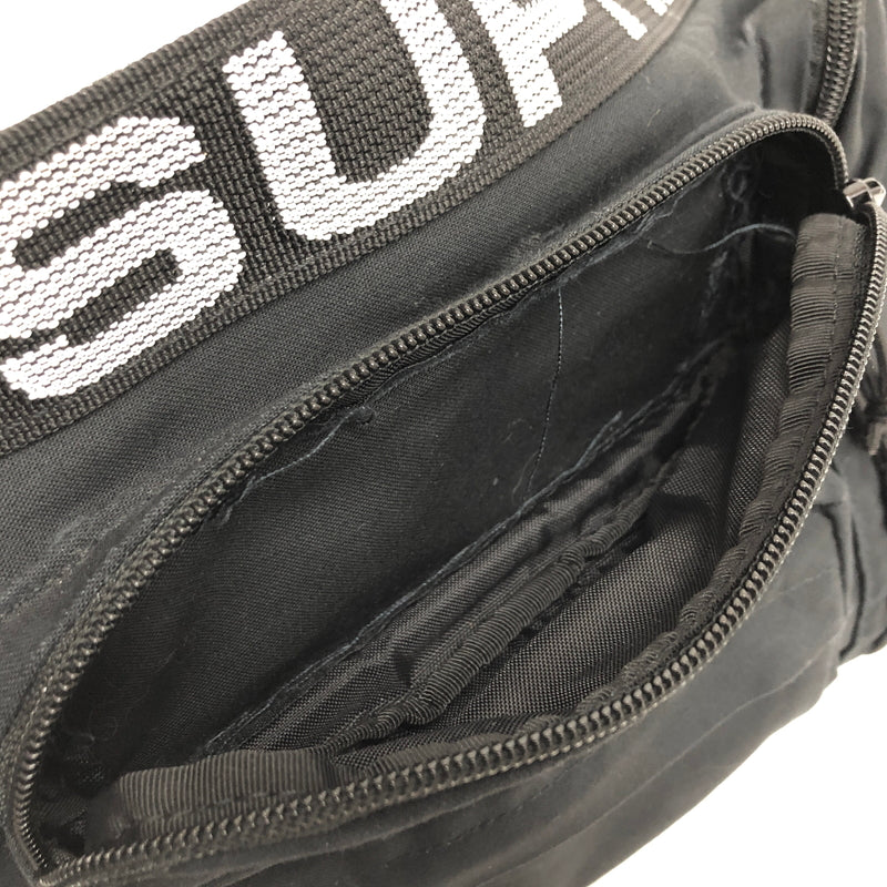 【現状渡し品】【メンズ/レディース】 SUPREME シュプリーム 23SS FIELD MESSENGER BAG ロゴ メッセンジャーバッグ ショルダーバッグ 鞄 149-260810-rs-06-fur カラー：ブラック 万代Net店