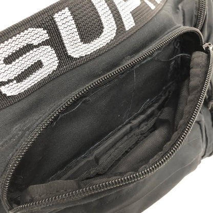 【現状渡し品】【メンズ/レディース】 SUPREME シュプリーム 23SS FIELD MESSENGER BAG ロゴ メッセンジャーバッグ ショルダーバッグ 鞄 149-260810-rs-06-fur カラー：ブラック 万代Net店