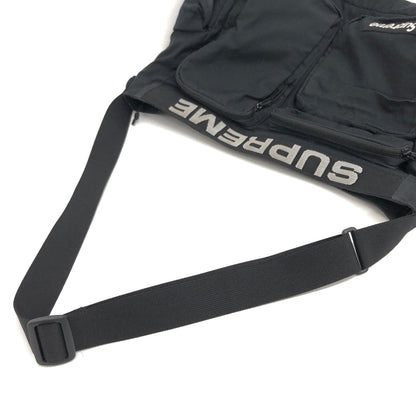 【現状渡し品】【メンズ/レディース】 SUPREME シュプリーム 23SS FIELD MESSENGER BAG ロゴ メッセンジャーバッグ ショルダーバッグ 鞄 149-260810-rs-06-fur カラー：ブラック 万代Net店