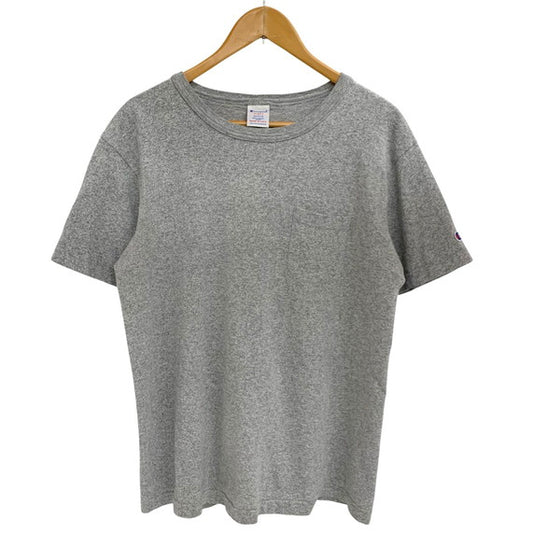 【中古品】【メンズ】 Champion チャンピオン S/S Tee 半袖 Tシャツ トップス 145-260326-ea-02-fur サイズ：M カラー：グレー 万代Net店