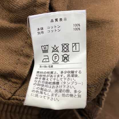 【中古品】【メンズ】 DESCENDANT ディセンダント SHORE TWILL BEACH TROUSERS ツイル ビーチ トラウザーズ パンツ ボトムス 153-260729-kh-04-izu サイズ：3 カラー：ブラウン 万代Net店
