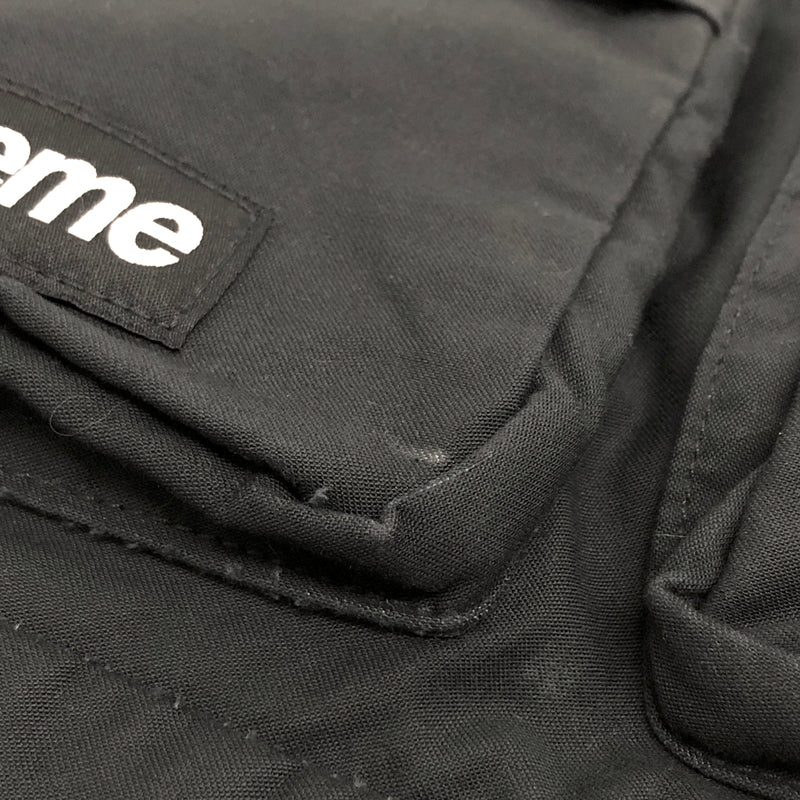 【現状渡し品】【メンズ/レディース】 SUPREME シュプリーム 23SS FIELD MESSENGER BAG ロゴ メッセンジャーバッグ ショルダーバッグ 鞄 149-260810-rs-06-fur カラー：ブラック 万代Net店