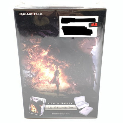 【中古美品】 ファイナルファンタジーXVI メタルストレージボックス FF 052-260814-mo-09-fur 万代Net店