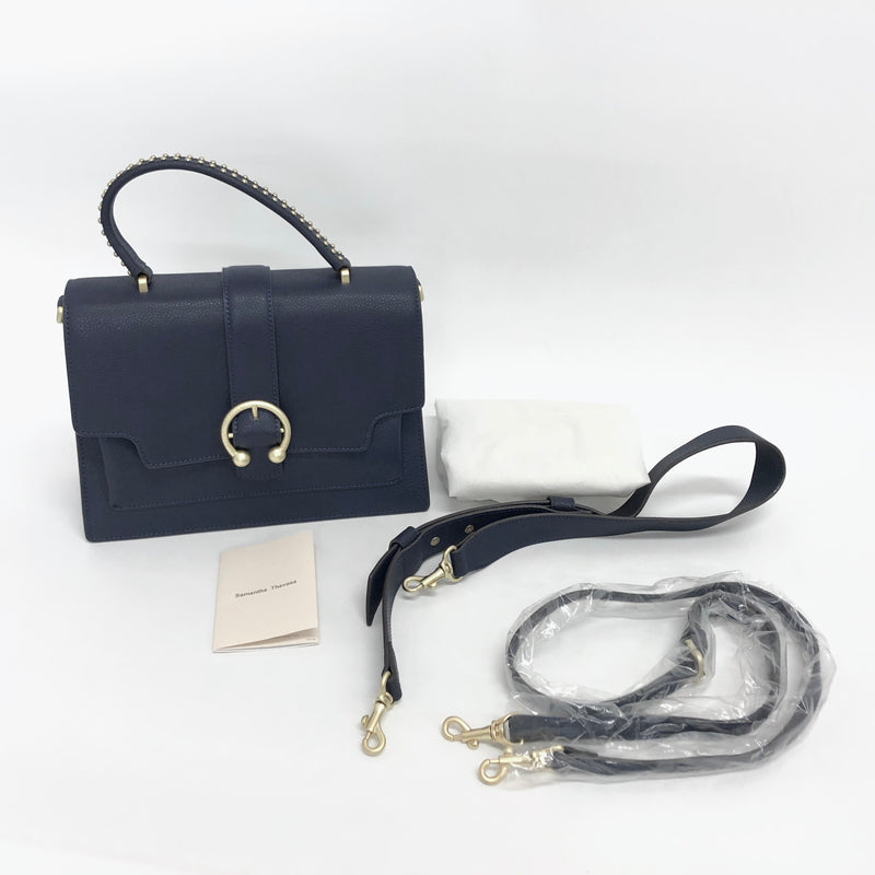【中古品】【レディース】 SAMANTHA THAVASA サマンサタバサ 3WAY ショルダーバッグ ハンドバッグ 鞄 188-260810-rs-07-fur カラー：ネイビー 万代Net店