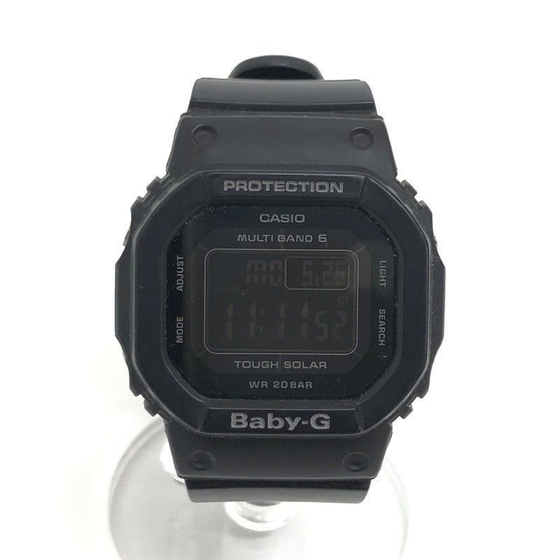 【中古品】【メンズ/レディース】 CASIO カシオ Baby-G BGD-5000MD-1JF 電波ソーラー 腕時計 アクセサリー 196-260525-rs-02-fur カラー：ブラック 万代Net店