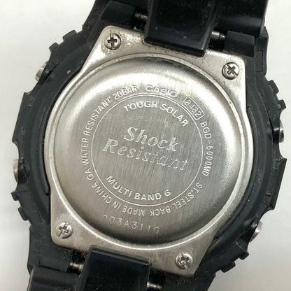 【中古品】【メンズ/レディース】 CASIO カシオ Baby-G BGD-5000MD-1JF 電波ソーラー 腕時計 アクセサリー 196-260525-rs-02-fur カラー：ブラック 万代Net店