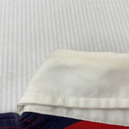【中古品】【メンズ】 OLD STUSSY オールド ステューシー 紺タグ 90S BORDER RUGBY SS SHIRT ボーダー ラグビー ショートスリーブ シャツ トップス 半袖 142-260914-cs-23-izu サイズ：L カラー：レッド×ネイビー 万代Net店