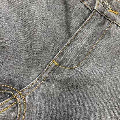 【中古品】【メンズ】 DOLCE&GABBANA ドルチェアンドガッバーナ 14CLASSIC DAMAGE DENIM PANTS ダメージ デニム パンツ ボトムス 152-260831-kh-04-izu サイズ：50 カラー：グレー系 万代Net店