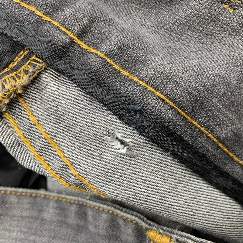 【中古品】【メンズ】 DOLCE&GABBANA ドルチェアンドガッバーナ 14CLASSIC DAMAGE DENIM PANTS ダメージ デニム パンツ ボトムス 152-260831-kh-04-izu サイズ：50 カラー：グレー系 万代Net店