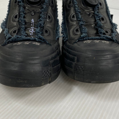 【中古品】【メンズ】 VESSEL ベッセル × YOHJI YAMAMOTO ヨウジヤマモト HD-E07-860 LOW TOP SNEAKERS ロウ トップ スニーカー 靴 162-260614-kh-03-izu サイズ：28 カラー：ブラック 万代Net店