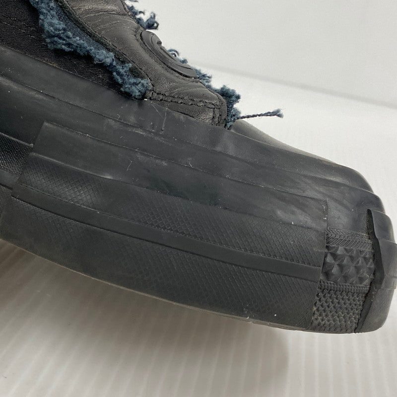 【中古品】【メンズ】 VESSEL ベッセル × YOHJI YAMAMOTO ヨウジヤマモト HD-E07-860 LOW TOP SNEAKERS ロウ トップ スニーカー 靴 162-260614-kh-03-izu サイズ：28 カラー：ブラック 万代Net店