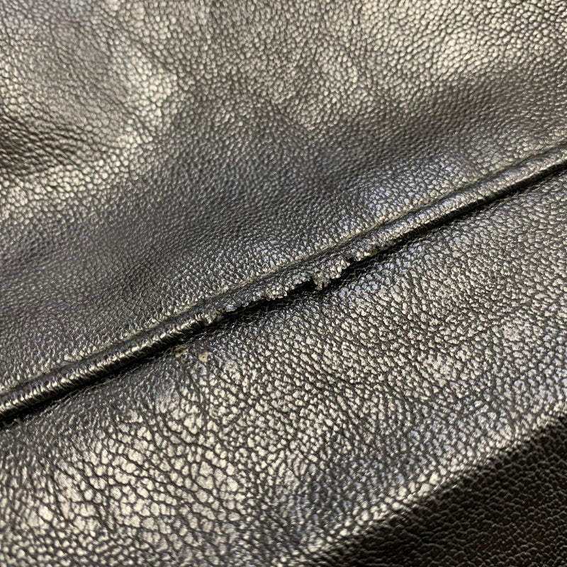 【現状渡し品】【メンズ】 MNML ミニマル FAKE LEATHER FLARE PANTS フェイク レザー フレア パンツ ボトムス 153-260831-kh-05-izu サイズ：32 カラー：ブラック 万代Net店