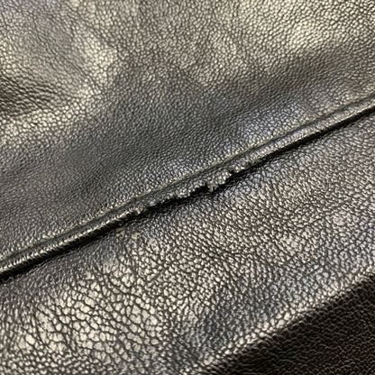 【現状渡し品】【メンズ】 MNML ミニマル FAKE LEATHER FLARE PANTS フェイク レザー フレア パンツ ボトムス 153-260831-kh-05-izu サイズ：32 カラー：ブラック 万代Net店