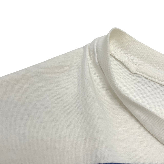【中古品】【メンズ】 TOMMY HILFIGER トミーヒルフィガー S/S Tee 半袖 プリント Tシャツ 147-260326-ea-03-fur サイズ：S カラー：ホワイト 万代Net店