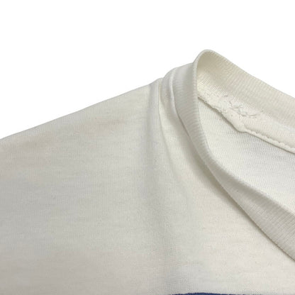 【中古品】【メンズ】 TOMMY HILFIGER トミーヒルフィガー S/S Tee 半袖 プリント Tシャツ 147-260326-ea-03-fur サイズ：S カラー：ホワイト 万代Net店
