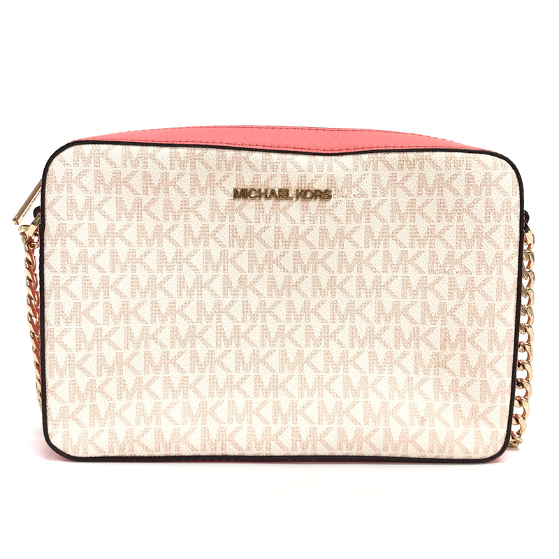 【中古品】【レディース】 MICHAEL KORS マイケルコース 35F8GTTC3B ショルダーバッグ 鞄 188-260810-rs-08-fur カラー：コーラルピンク 万代Net店