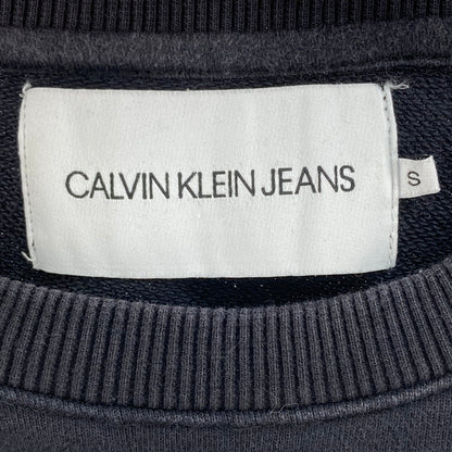 【中古品】【メンズ】 Calvin klein Jeans カルバンクラインジーンズ スウェット 147-260221-WA-01-iwa サイズ：S カラー：ブラック 万代Net店