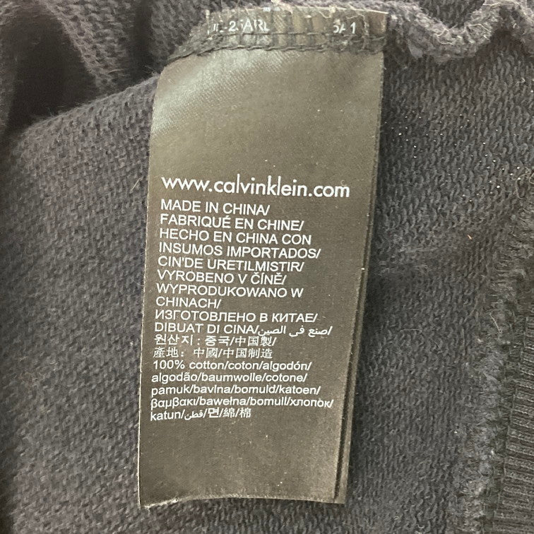 【中古品】【メンズ】 Calvin klein Jeans カルバンクラインジーンズ スウェット 147-260221-WA-01-iwa サイズ：S カラー：ブラック 万代Net店