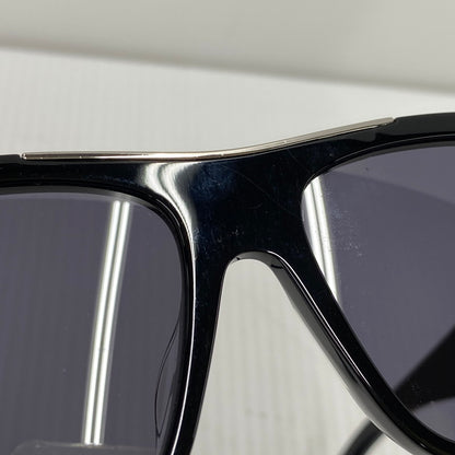 【中古品】【メンズ/レディース】 GIVENCHY ジバンシィ GV40006 SQUARE SUNGLASSES スクエア サングラス 182-260614-kh-08-izu サイズ：58□16-135 カラー：ブラック 万代Net店