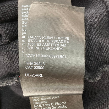 【中古品】【メンズ】 Calvin klein Jeans カルバンクラインジーンズ スウェット 147-260221-WA-01-iwa サイズ：S カラー：ブラック 万代Net店