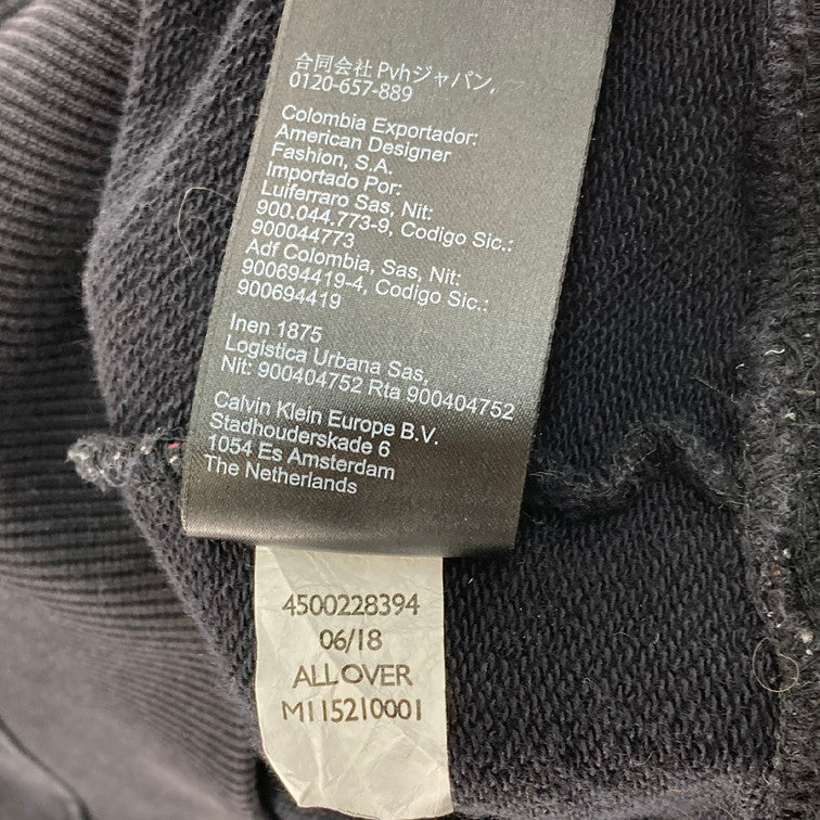 【中古品】【メンズ】 Calvin klein Jeans カルバンクラインジーンズ スウェット 147-260221-WA-01-iwa サイズ：S カラー：ブラック 万代Net店