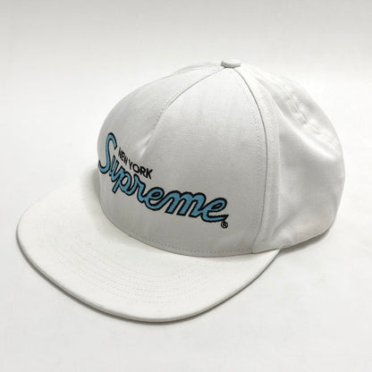 【中古品】【メンズ/レディース】 Supreme シュプリーム Classic Team 5-Panel Cap キャップ 帽子 アクセサリー 185-260302-rs-02-fur サイズ：F カラー：ホワイト 万代Net店