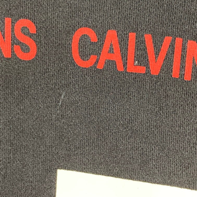 【中古品】【メンズ】 Calvin klein Jeans カルバンクラインジーンズ スウェット 147-260221-WA-01-iwa サイズ：S カラー：ブラック 万代Net店