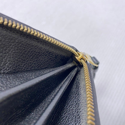 【中古品】【メンズ/レディース】 LOUIS VUITTON ルイ・ヴィトン M61864 SP3158 モノグラム アンプラント ジッピー ウォレット 179-260614-kh-09-izu カラー：ブラック 万代Net店
