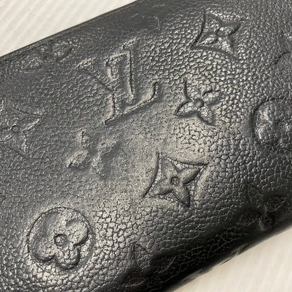 【中古品】【メンズ/レディース】 LOUIS VUITTON ルイ・ヴィトン M61864 SP3158 モノグラム アンプラント ジッピー ウォレット 179-260614-kh-09-izu カラー：ブラック 万代Net店