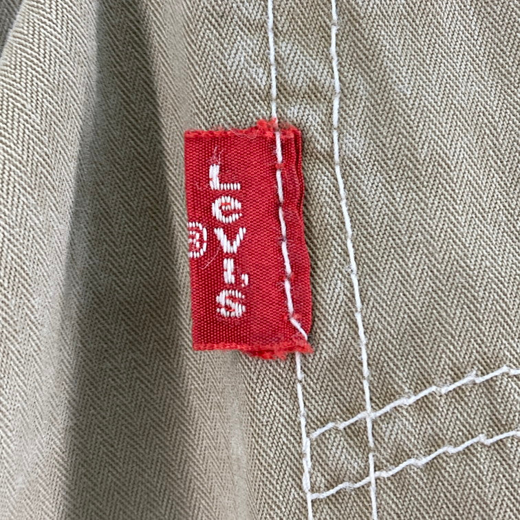 【中古品】【メンズ】 SOPHNET. ソフネット SOPHNET.×LEVI'S ダメージドチノパンツ 加工パンツ W33 153-260221-WA-02-iwa サイズ：32 カラー：ベージュ 万代Net店