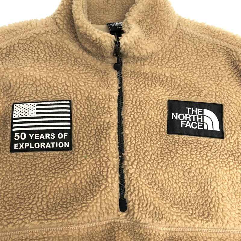 【現状渡し品】【メンズ/レディース】 THE NORTH FACE ザ・ノースフェイス SNOW CITY FLEECE ANORAK NN4FK53B スノー・シティフリース アノラック アウター 168-260525-rs-06-fur サイズ：L / 100 カラー：ベージュ 万代Net店