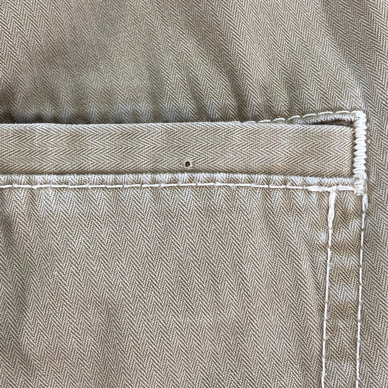 【中古品】【メンズ】 SOPHNET. ソフネット SOPHNET.×LEVI'S ダメージドチノパンツ 加工パンツ W33 153-260221-WA-02-iwa サイズ：32 カラー：ベージュ 万代Net店