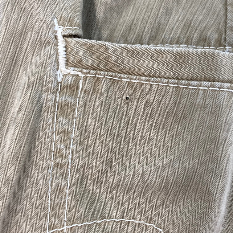 【中古品】【メンズ】 SOPHNET. ソフネット SOPHNET.×LEVI'S ダメージドチノパンツ 加工パンツ W33 153-260221-WA-02-iwa サイズ：32 カラー：ベージュ 万代Net店