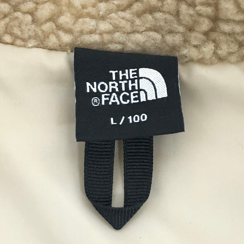 【現状渡し品】【メンズ/レディース】 THE NORTH FACE ザ・ノースフェイス SNOW CITY FLEECE ANORAK NN4FK53B スノー・シティフリース アノラック アウター 168-260525-rs-06-fur サイズ：L / 100 カラー：ベージュ 万代Net店