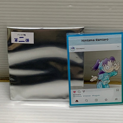 【中古品】 忍たま乱太郎 アクリルトレカプレート インスタ風 第二弾 摂津のきり丸 052-260601-hu-02-min 万代Net店