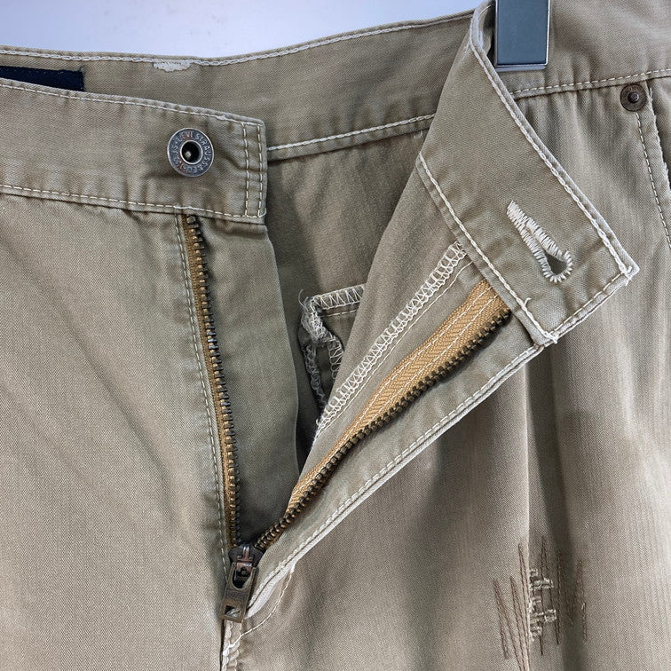 【中古品】【メンズ】 SOPHNET. ソフネット SOPHNET.×LEVI'S ダメージドチノパンツ 加工パンツ W33 153-260221-WA-02-iwa サイズ：32 カラー：ベージュ 万代Net店