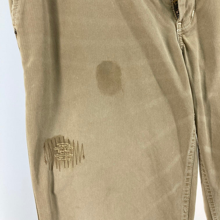 【中古品】【メンズ】 SOPHNET. ソフネット SOPHNET.×LEVI'S ダメージドチノパンツ 加工パンツ W33 153-260221-WA-02-iwa サイズ：32 カラー：ベージュ 万代Net店