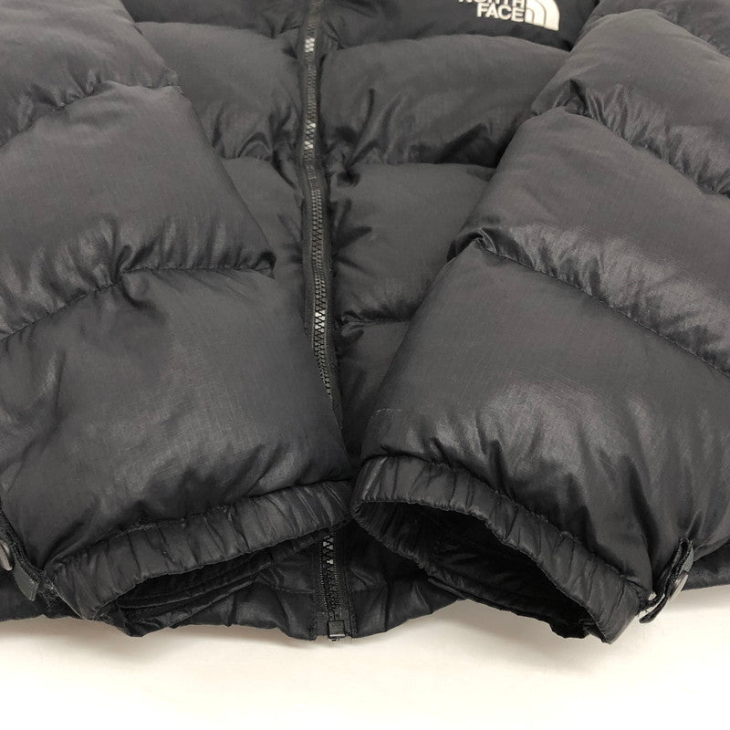 【中古品】【メンズ】 THE NORTH FACE ザ・ノースフェイス 90S NUPTSE JACKET ヌプシジャケット ダウンジャケット アウター 古着 ヴィンテージ 144-260525-rs-07-fur カラー：ブラック 万代Net店