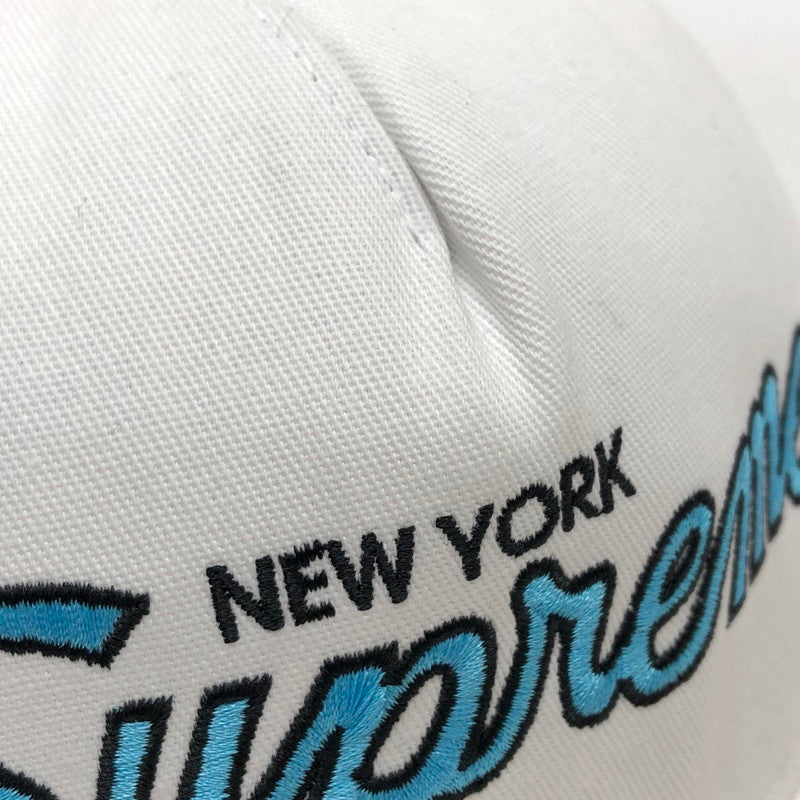 【中古品】【メンズ/レディース】 Supreme シュプリーム Classic Team 5-Panel Cap キャップ 帽子 アクセサリー 185-260302-rs-02-fur サイズ：F カラー：ホワイト 万代Net店