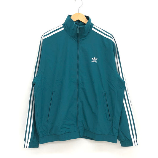 【中古品】【メンズ】 adidas アディダス IZ2415 ナイロンジャケット アウター 148-250206-hn-01-fur サイズ：2XL カラー：グリーン系/ホワイト 万代Net店