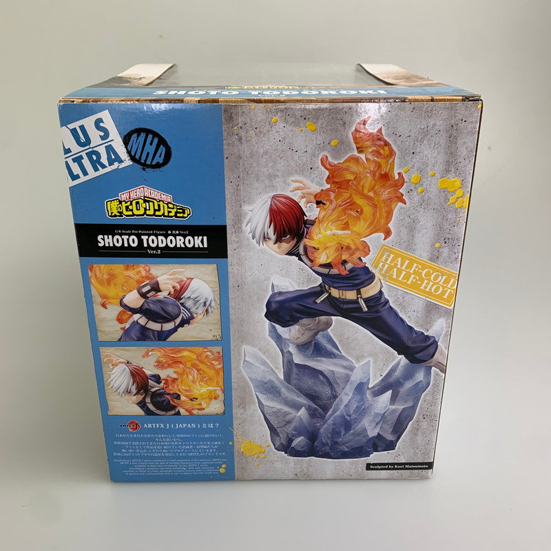 【現状渡し品】 僕のヒーローアカデミア ARTFXJ 轟焦凍 Ver.２ 1/8スケールフィギュア 051-251210-zi-02-min 万代Net店