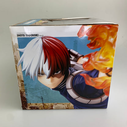 【現状渡し品】 僕のヒーローアカデミア ARTFXJ 轟焦凍 Ver.２ 1/8スケールフィギュア 051-251210-zi-02-min 万代Net店