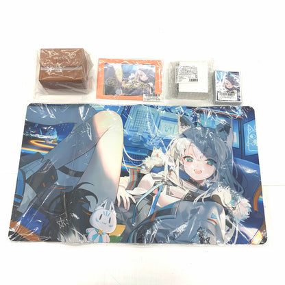 【中古美品】 一部開封有 hololive (ホロライブ) 白上フブキ 活動4周年記念 フルセット 数量限定ver. おもちゃ 054-251012-ko-01-fur 万代Net店