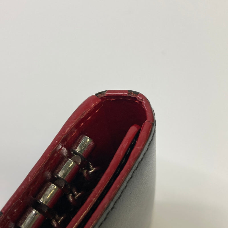 【中古品】【メンズ/レディース】 Vivienne Westwood ヴィヴィアンウエストウッド 3518D752 4連キーケース レザー (ICH) 200-260906-AS-2-hon カラー：ブラック/レッド 万代Net店