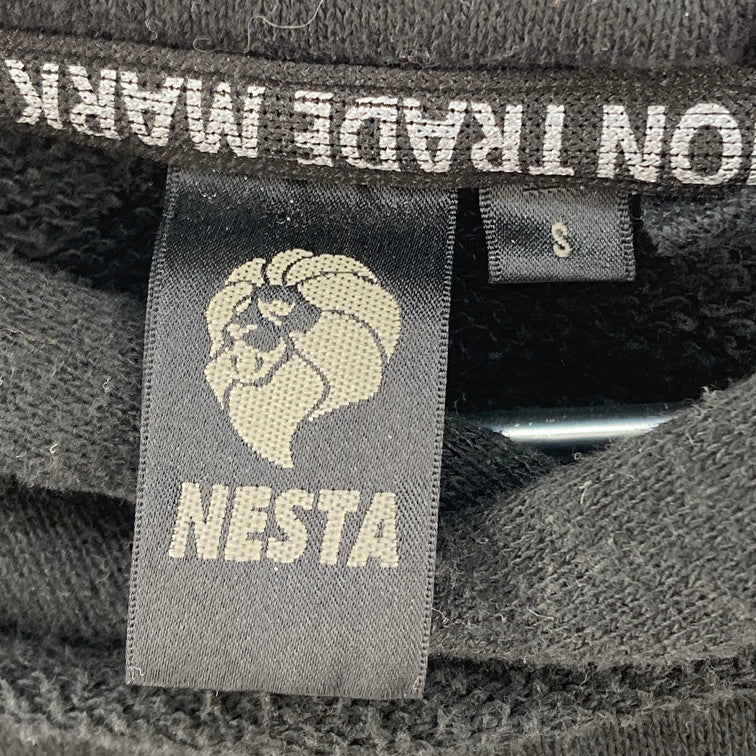 【中古品】【メンズ】 NESTA ネスタ パーカー 142-260221-WA-05-iwa サイズ：S カラー：ブラック 万代Net店