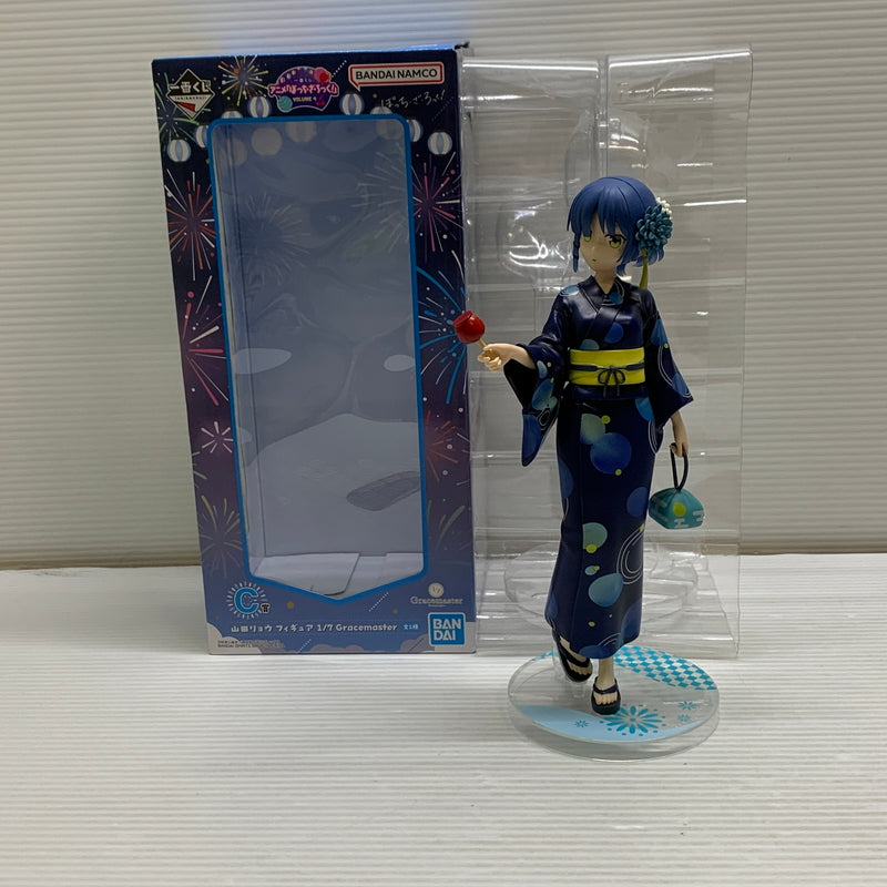 【中古品】 一番くじ アニメ「ぼっち・ざ・ろっく！」VOLUME 4 C賞 山田リョウ フィギュア 1/7 Gracemaster 053-260601-hu-11-min 万代Net店