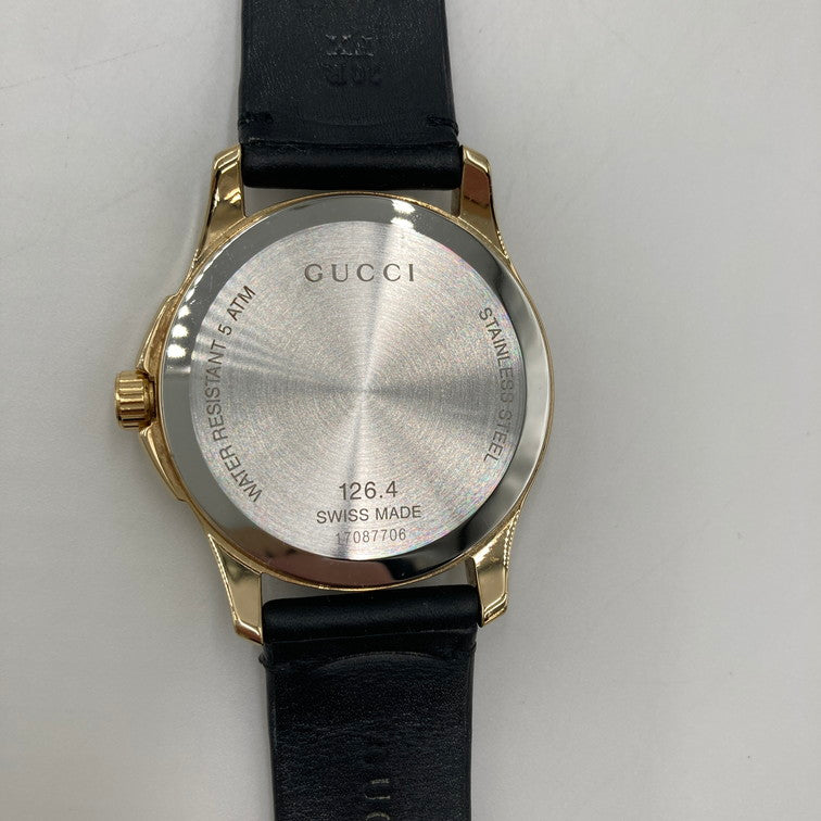 【中古品】GUCCI グッチ Gタイムレス YA1264027 G-TIMELESS 腕時計 アナログ時計 197-250129-OR-01-iwa カラー：シルバー/ゴールド/ブラック系 万代Net店